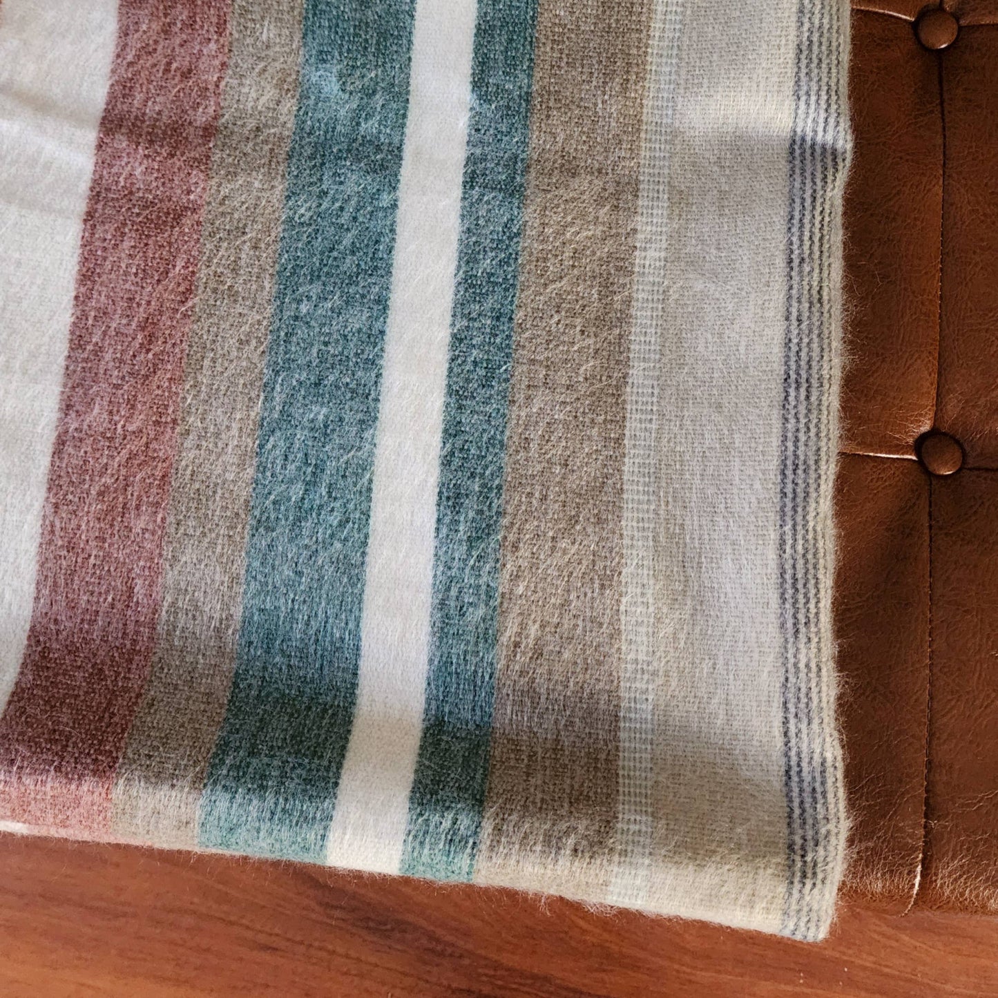 Alpaca Wool Throw Blanket