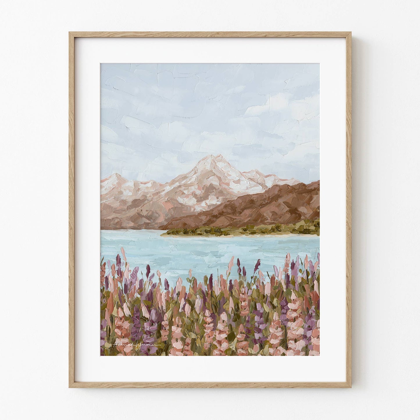 "Lupin Season" Print only: 11x14
