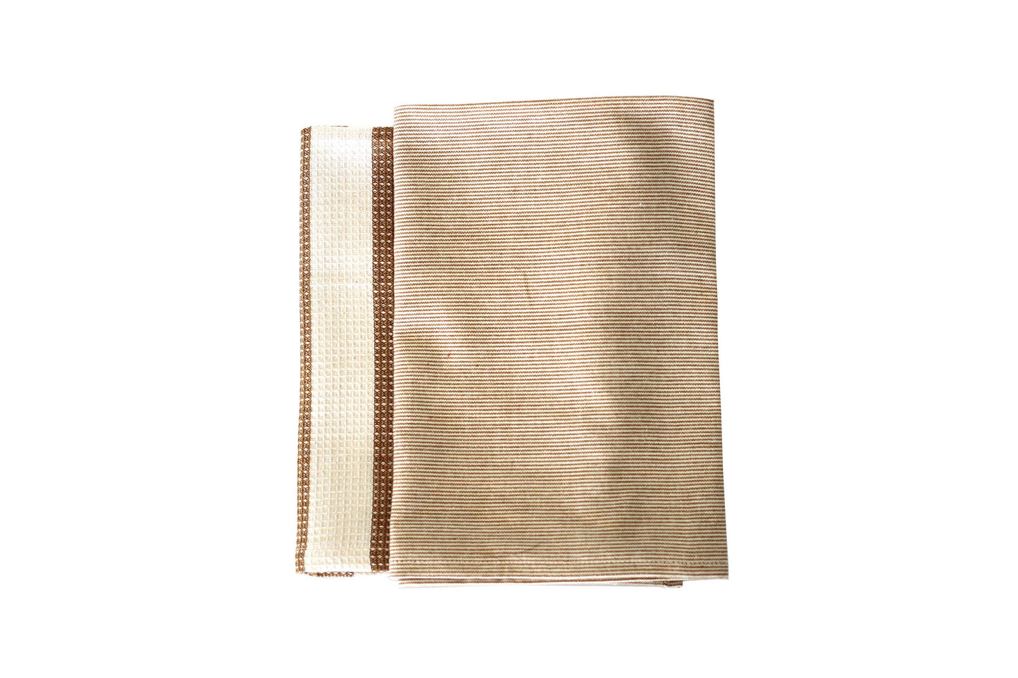Striped Tea Towel set of 2 Yellow
