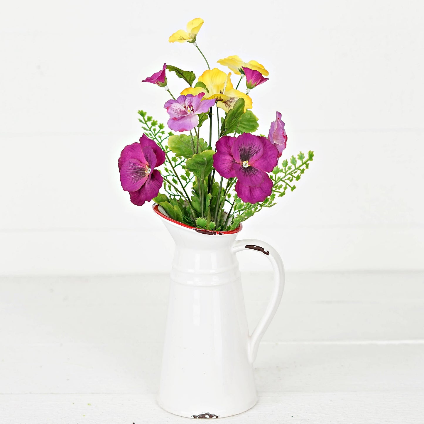35206- 16in Bush-Mixed Pansy Garden-