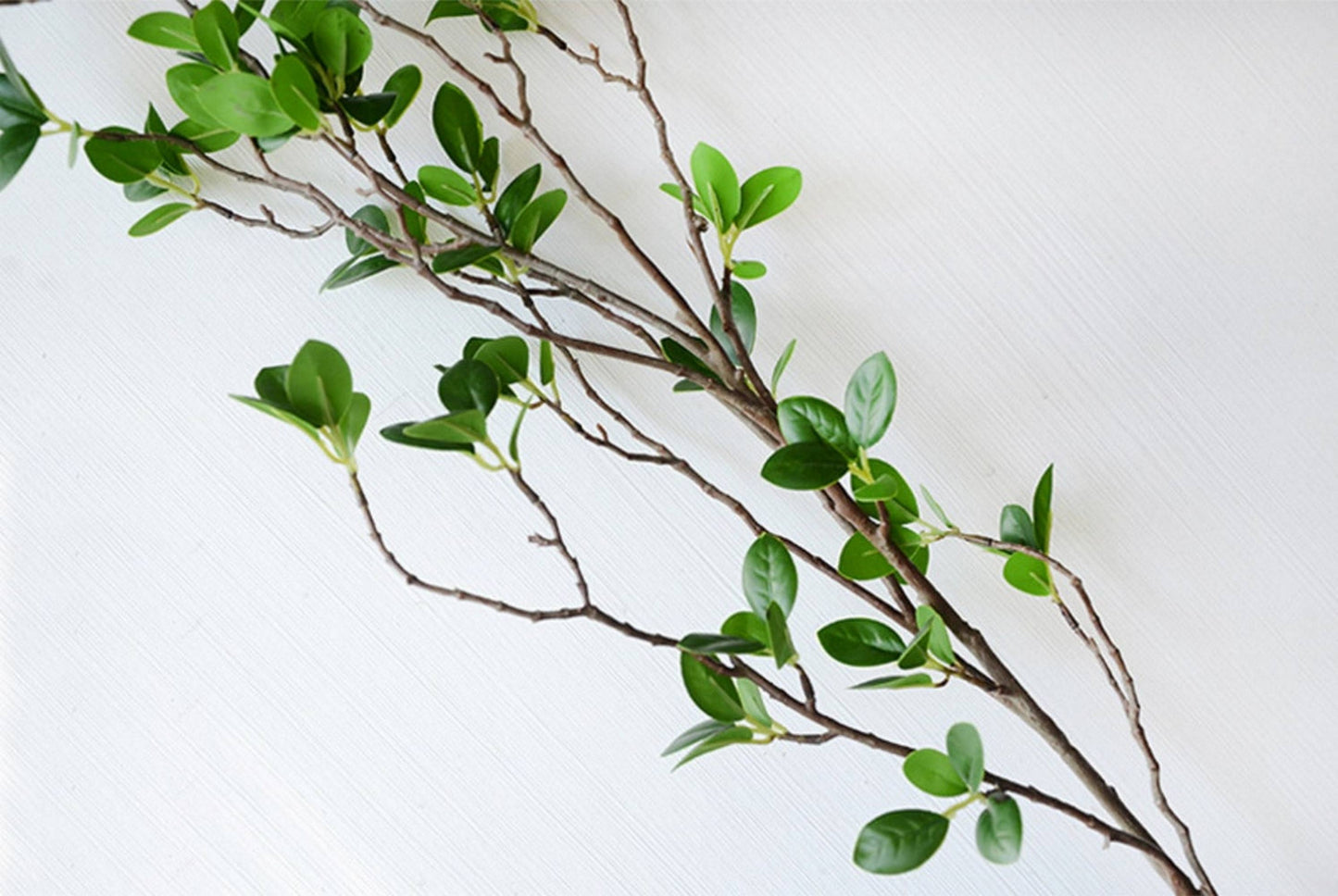 Real Touch Green Leaf Branch