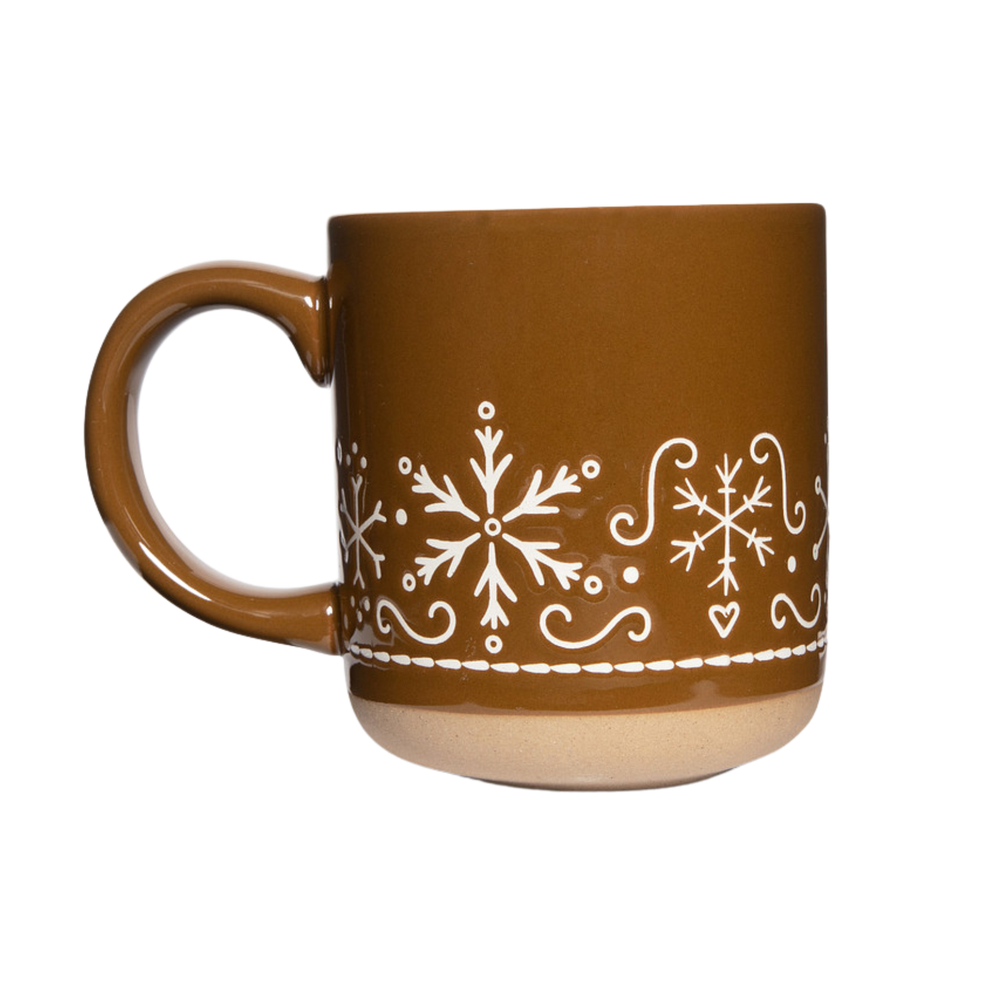 Gingerbread Stoneware Coffee Mug -
