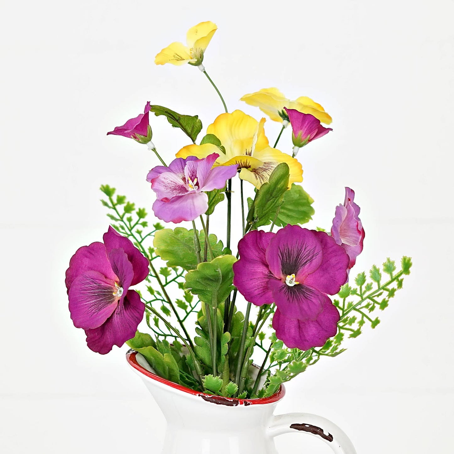 35206- 16in Bush-Mixed Pansy Garden-