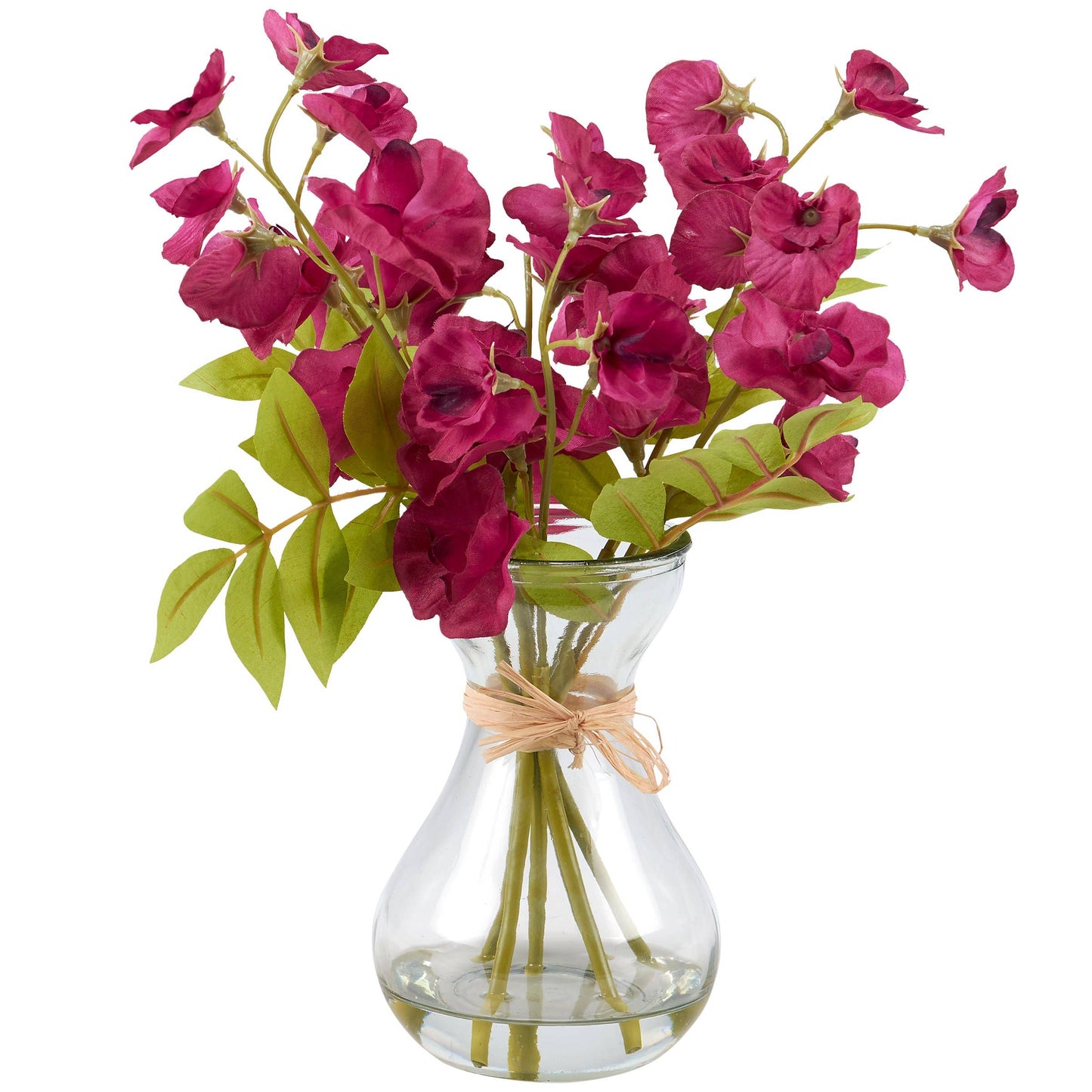 Sweet Pea in Bud Vase/Faux Water