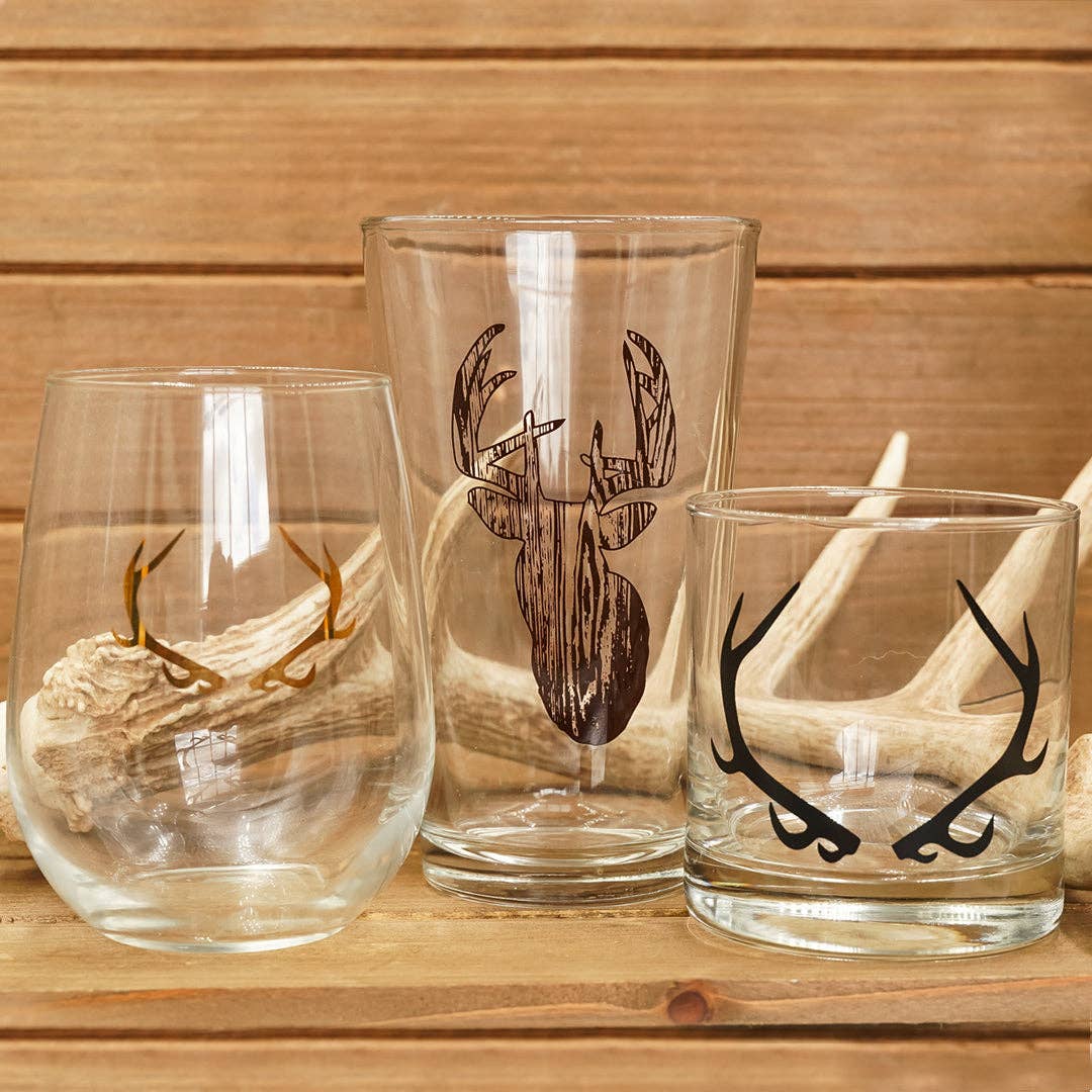 Antler Whiskey Glass