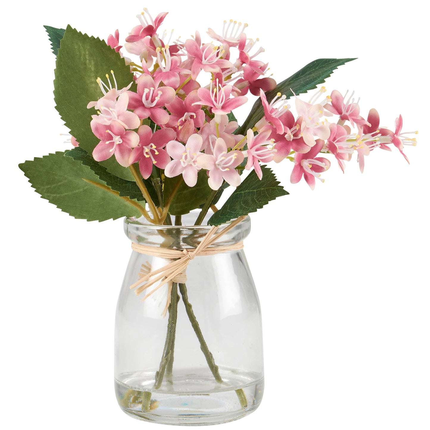 Spring Bouquet in Bud Vase/Faux Water