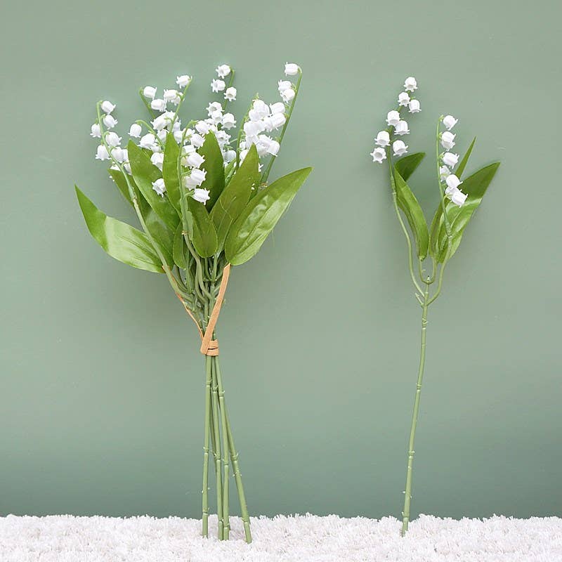16'' Lily of The Valley/6 Single Stems