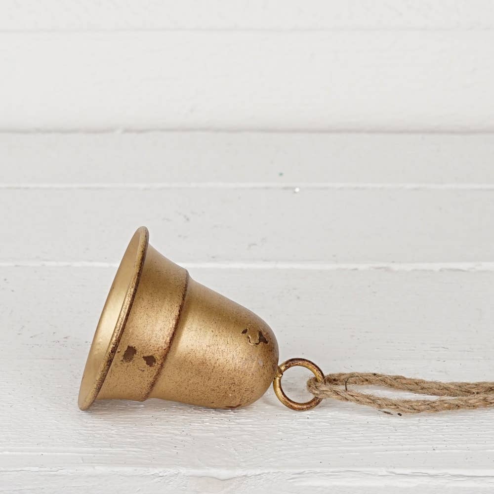 Vintage Gold Liberty Bell 4.5”