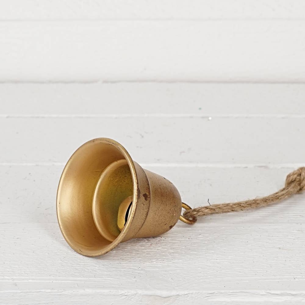Vintage Gold Liberty Bell 4.5”