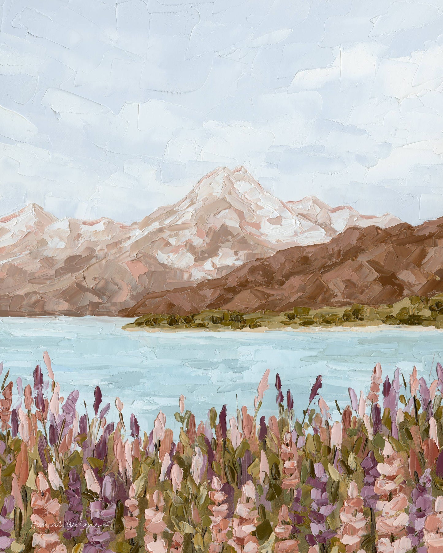 "Lupin Season" Print only: 11x14
