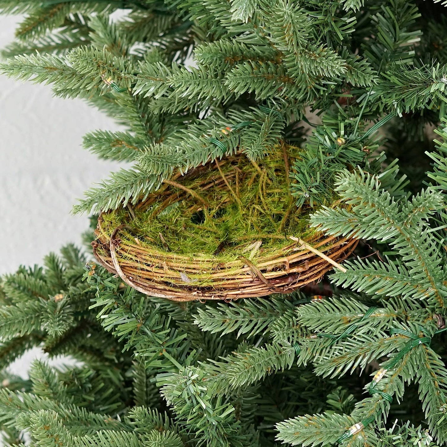 Mossy Bird Nest - 6 inches