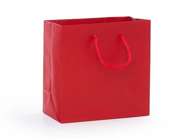 Matte Paper Cord Handle Gift Bags