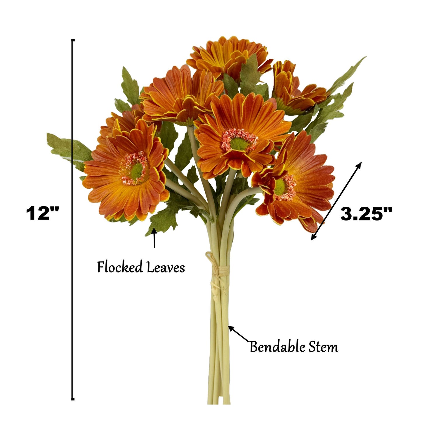 14" Real Touch Daisies