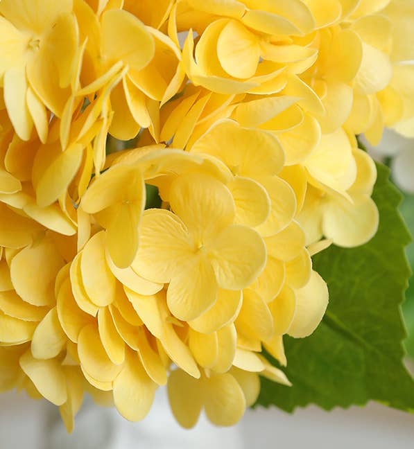 12.5" Real Touch Hydrangea - Ivory