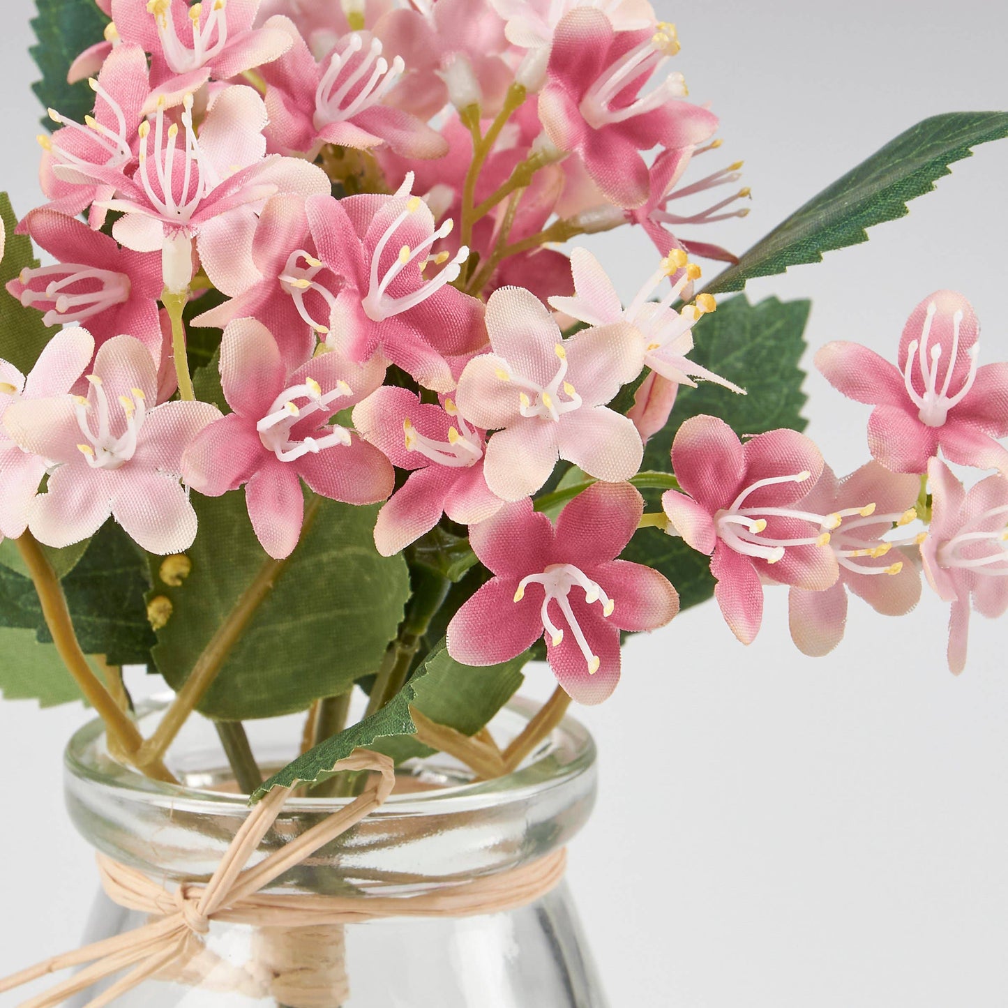 Spring Bouquet in Bud Vase/Faux Water