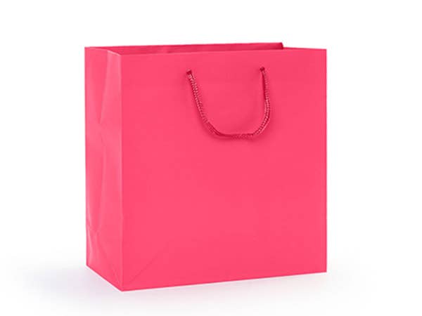 Matte Paper Cord Handle Gift Bags