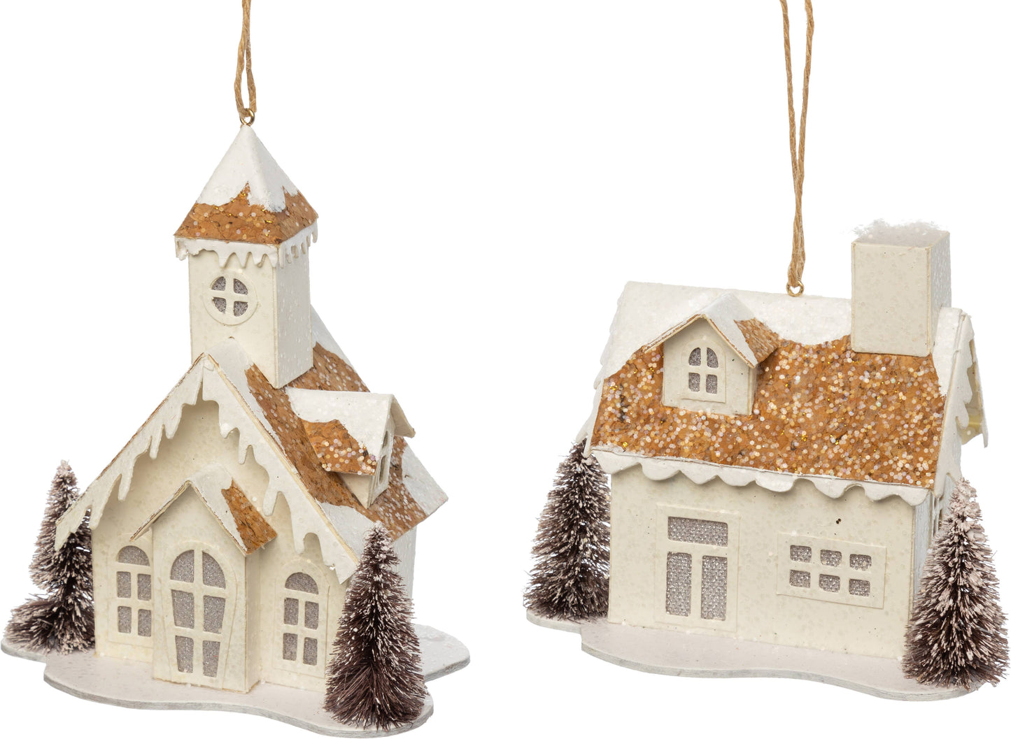 LED Church or House Ornament 4.75in