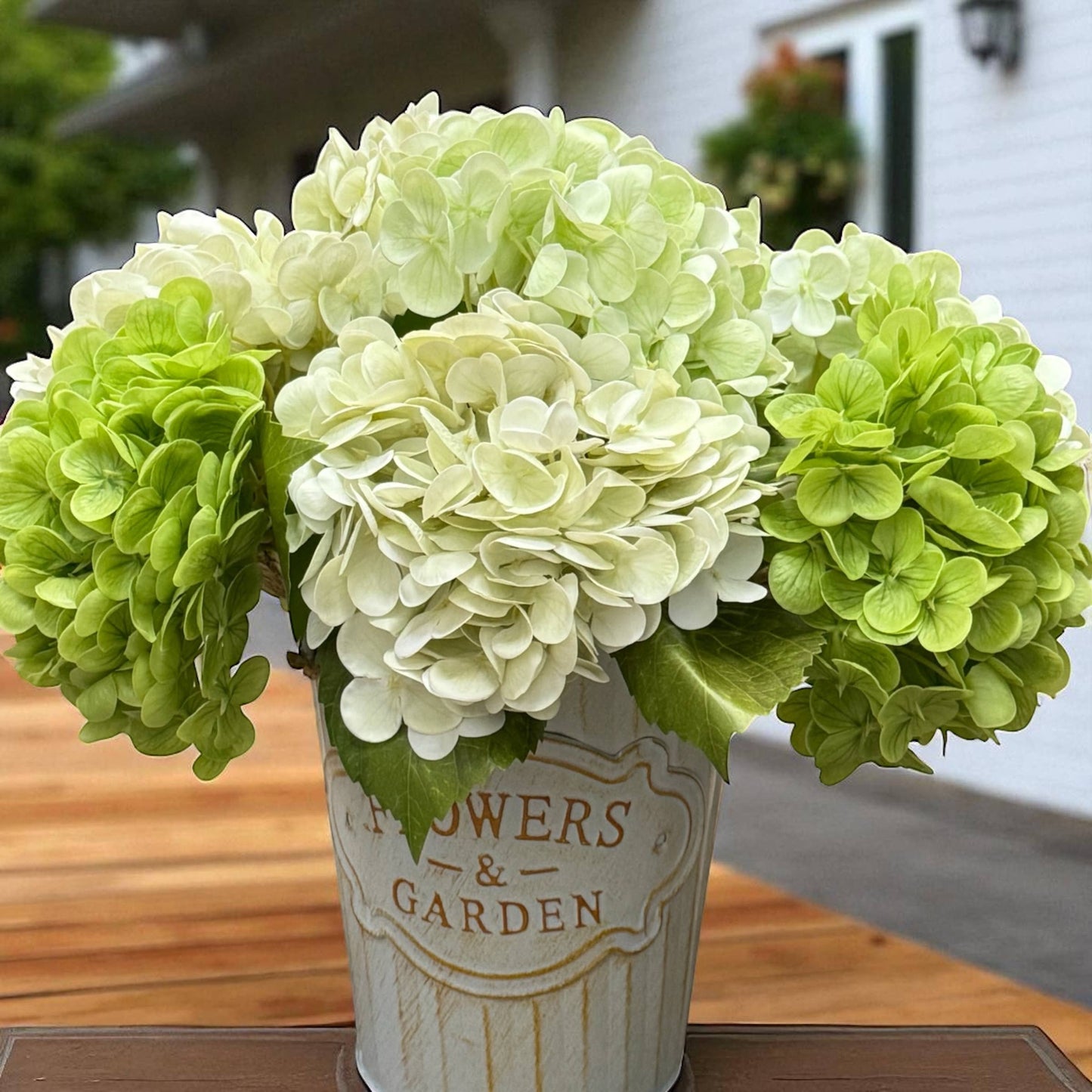 12.5" Real Touch Hydrangea - Ivory