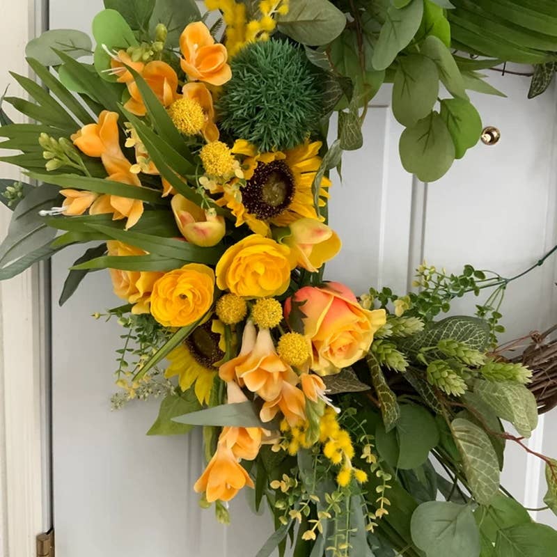 20" Real Touch Freesia Spray
