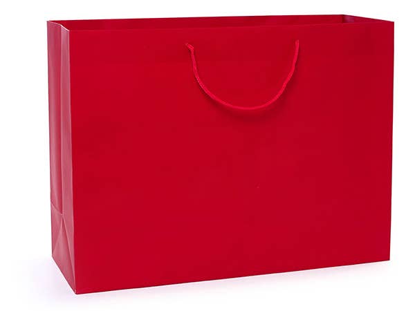Matte Paper Cord Handle Gift Bags