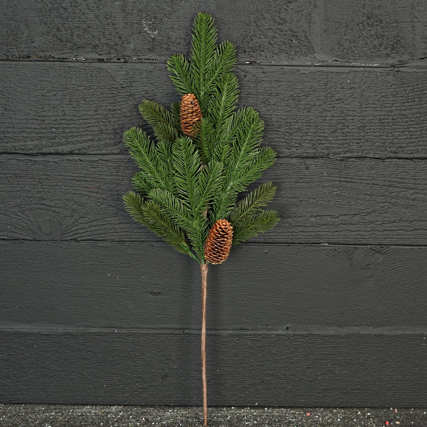 24in Evergreen Spruce w/ Pinecones