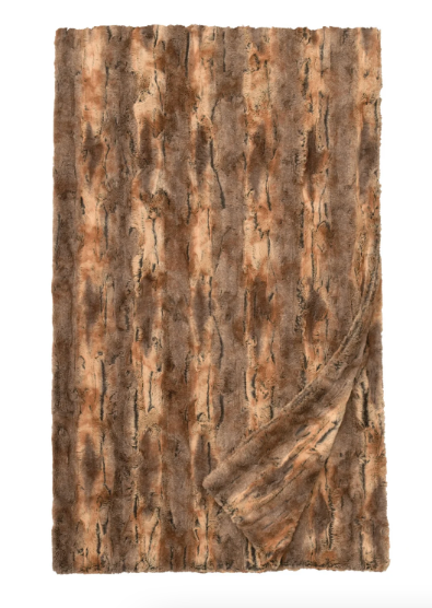 Amber Fox Cuddle Throw 54 x 72