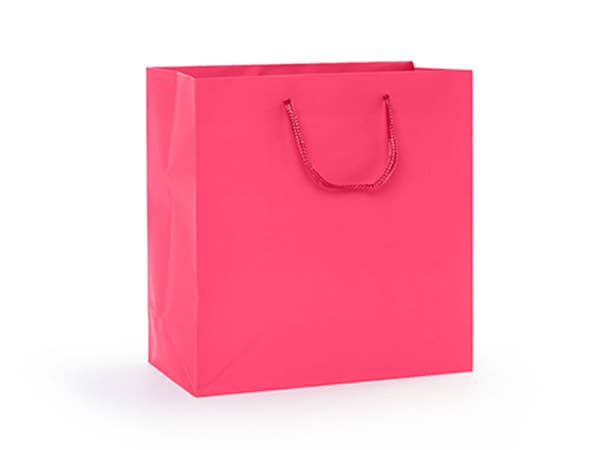 Matte Paper Cord Handle Gift Bags