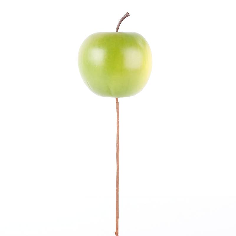 Artificial Green Apple on Pick