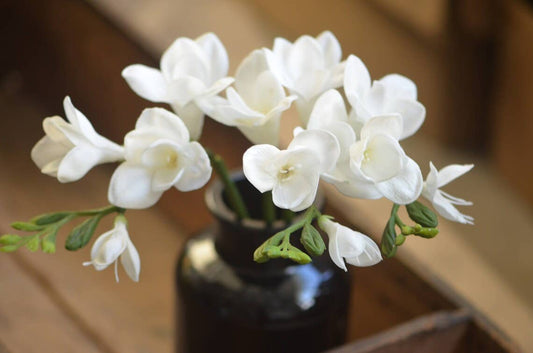 20" Real Touch Freesia Spray