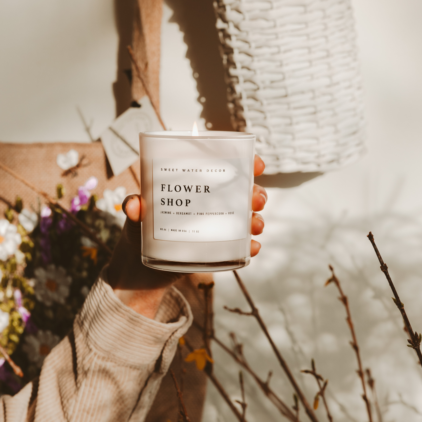 Flower Shop 11 oz Soy Candle -
