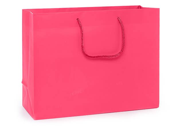 Matte Paper Cord Handle Gift Bags
